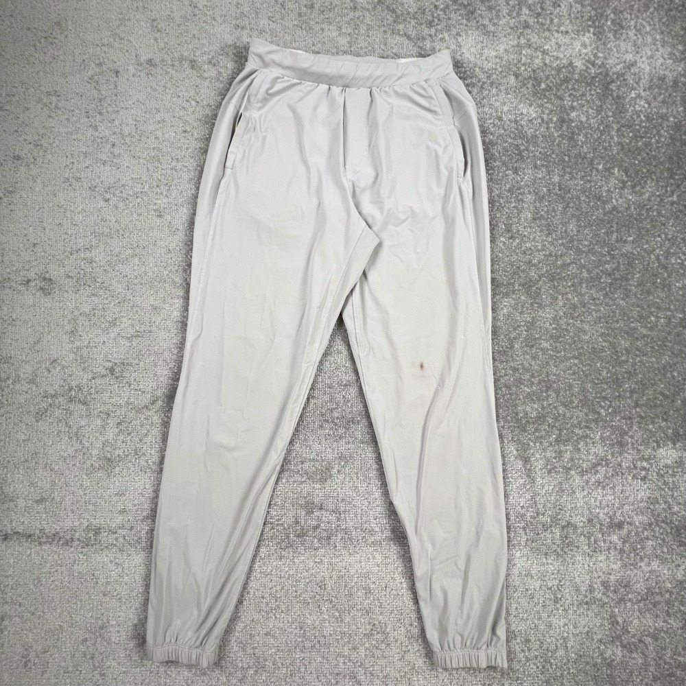 Lululemon Mens Surge Jogger Silver Drop Gray Tapered Running Pants Size S